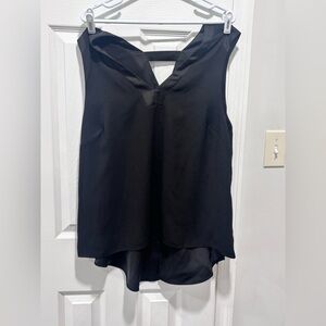 Lisa Rinna Collection Elegant Black Sleeveless Top